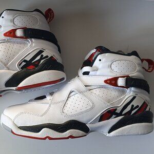Nike Air Jordan 8 VIII Retro Alternate White Black Red Size 6.5